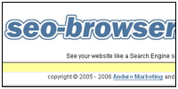 SEO Browser - See how Search Engine sees your Webpage!